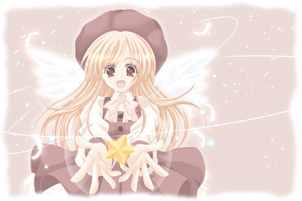 天使の少女スター